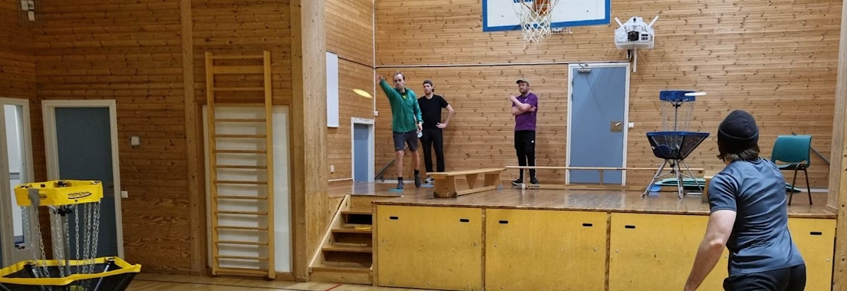 Diskgolf-innetrening